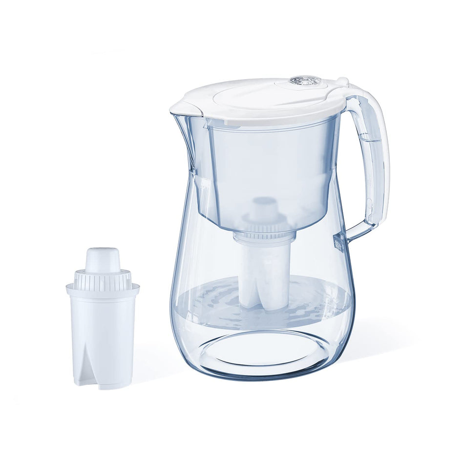 Buygemstore 12-Cup Water Filtration Jug - White, Includes 1 x B15 Filter